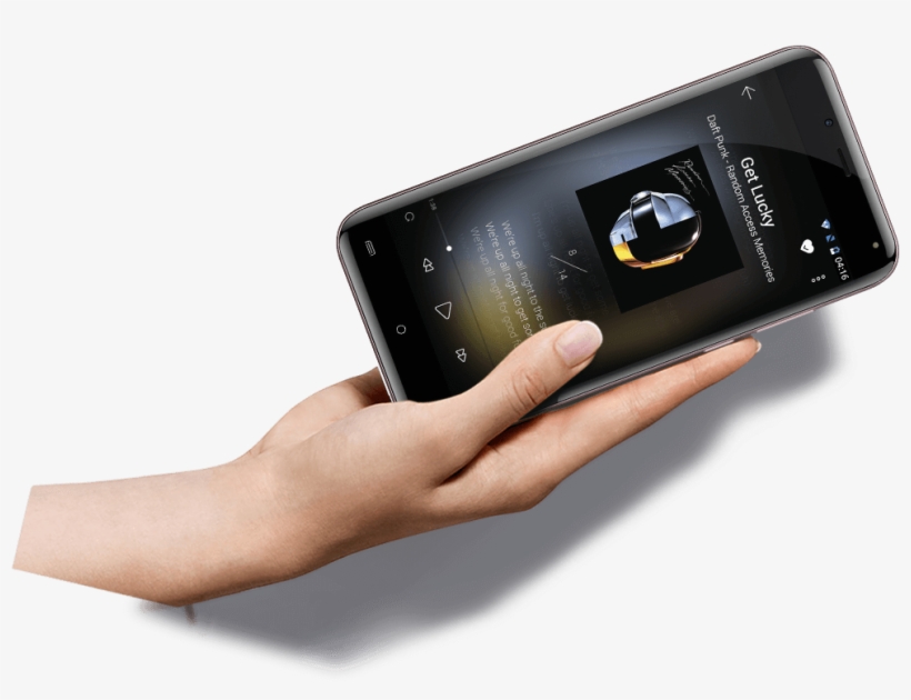 One Hand Holding, It's Fitting The Palm Of Your Hand - Daft Punk: Beyond. Piano, Vocal & Guitar (right-hand, transparent png download