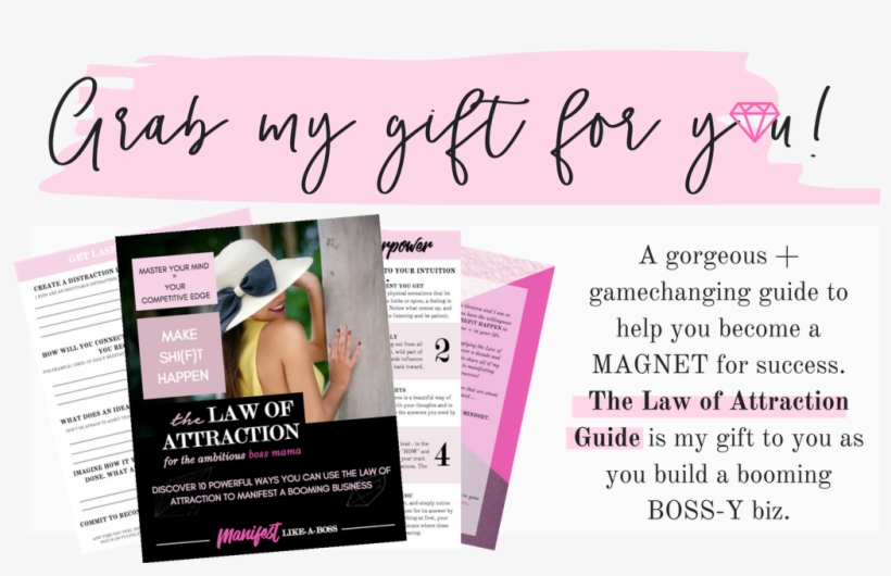 Manifest Like A Boss™ - Flyer, transparent png download