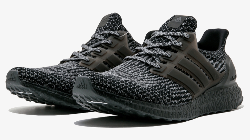 Ultra Boost Triple Black, transparent png download
