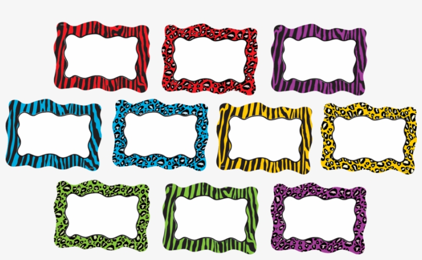 Tcr4822 Colorful Animal Print Blank Cards Accents Image - Teacher Created Resources Tcr4822 Colourful Animal, transparent png download