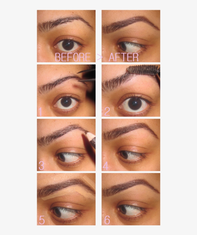 But You Must Know That Every Technique Differs According - Eyebrow, transparent png download