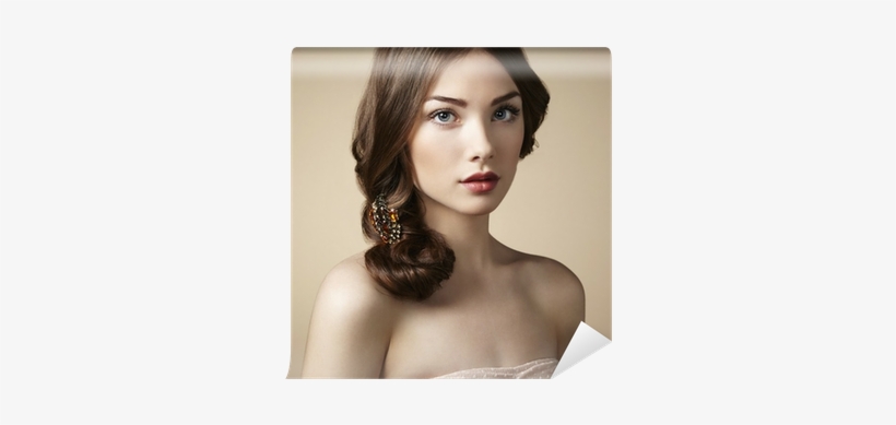 Portrait Of Young Beautiful Girl Wall Mural • Pixers® - Bella Morgan, transparent png download