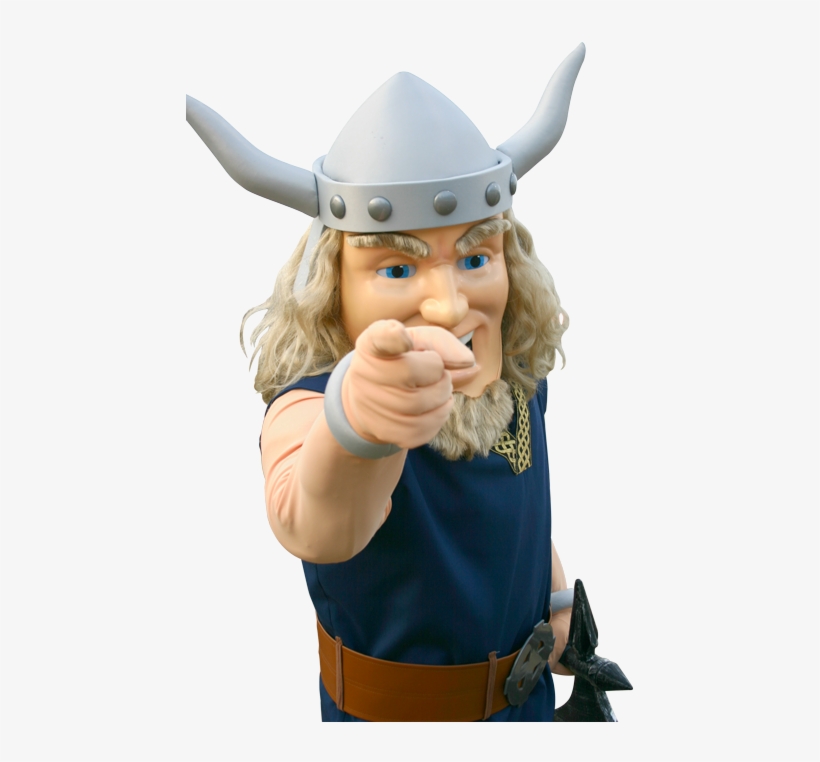 Vikingswantyou - Mascot, transparent png download