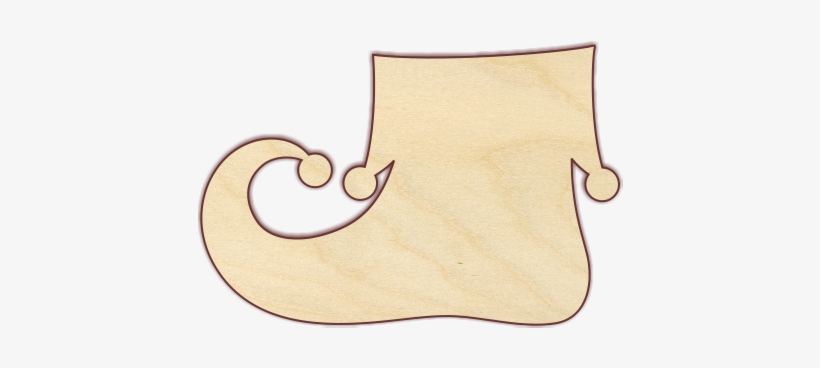 Elf Shoe - Plywood, transparent png download