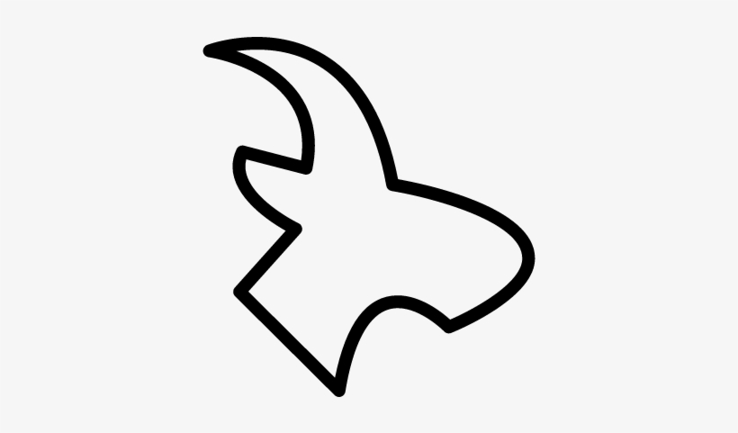 Flying Bird Outline Variant Vector - Contorno De Paloma Volando, transparent png download