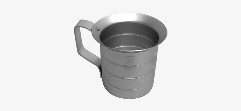 Alkam020, Quart, Aluminum Liquid Measuring Cup - Measuring Cup Aluminum 500ml, transparent png download