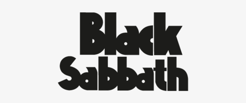 Black Sabbath Logo Vector, transparent png download