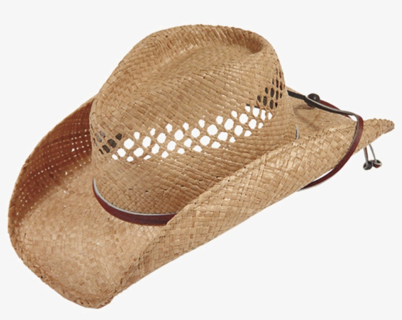 Cowboy Hat Transparent - Stetson Bridger Straw Hats, transparent png download