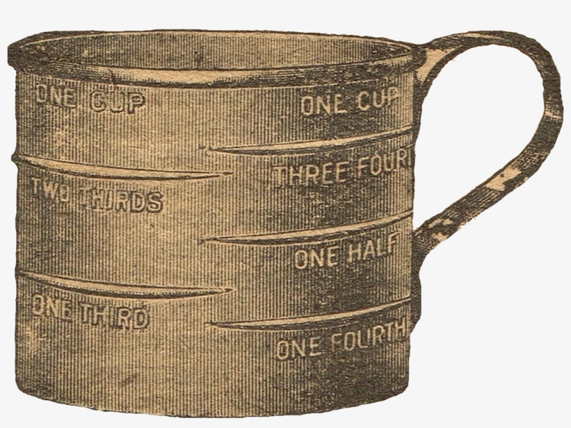 Antique Measuring Cup 23 Jun 2016 - Cup, transparent png download