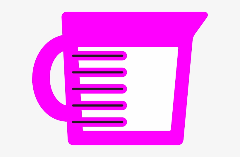 Liquid Measuring Cup Svg Clip Arts 600 X 456 Px, transparent png download