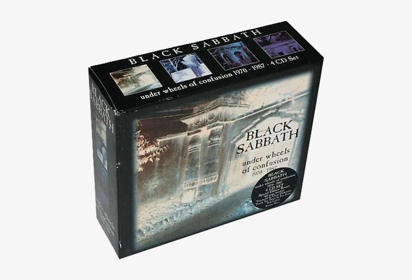 Under Wheels Of Confusion 1970-1987 4 Cd Set - Sabbath Under Wheels Of Confusion, transparent png download