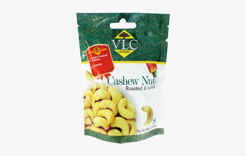 ”vlc” Cashew Nuts 80g - Vlc Plain Cashews Premium 240 Grade 250gms X 2 Packets, transparent png download
