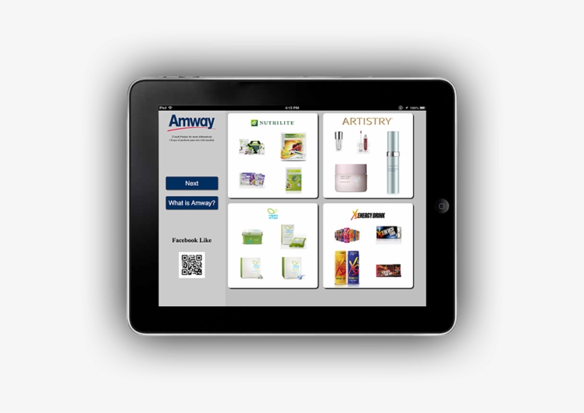 Amway Ipad Data Collection Wishoo Interactive 2018 - Wishoo Inc, transparent png download