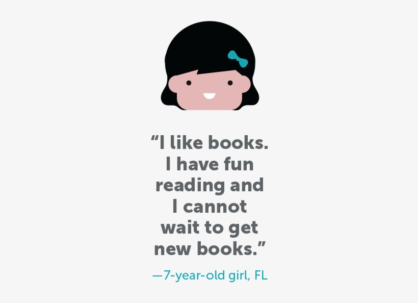 On Average, Kids Ages 6 17 Report Having Read 23 Books - Cartoon, transparent png download