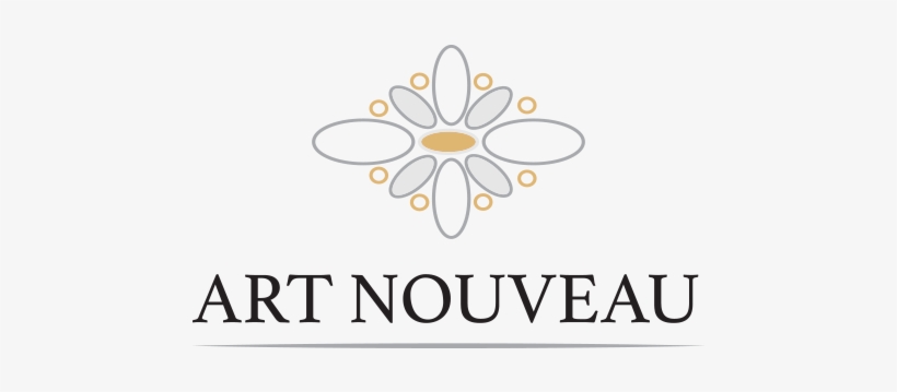 Art Nouveau - Png Art Nouveau Logo, transparent png download