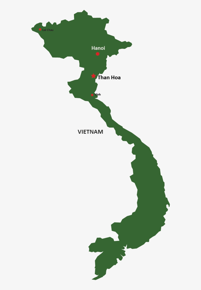 Located 16km From Thanh Hoa City, Sam Son Beach Attracts - Vietnam Map, transparent png download