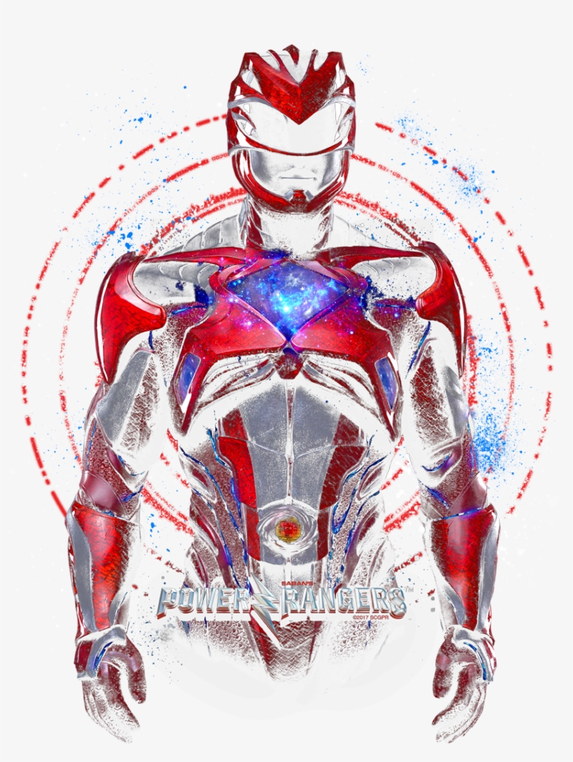Power Rangers Red Ranger Kid's T-shirt - Red Ranger, transparent png download