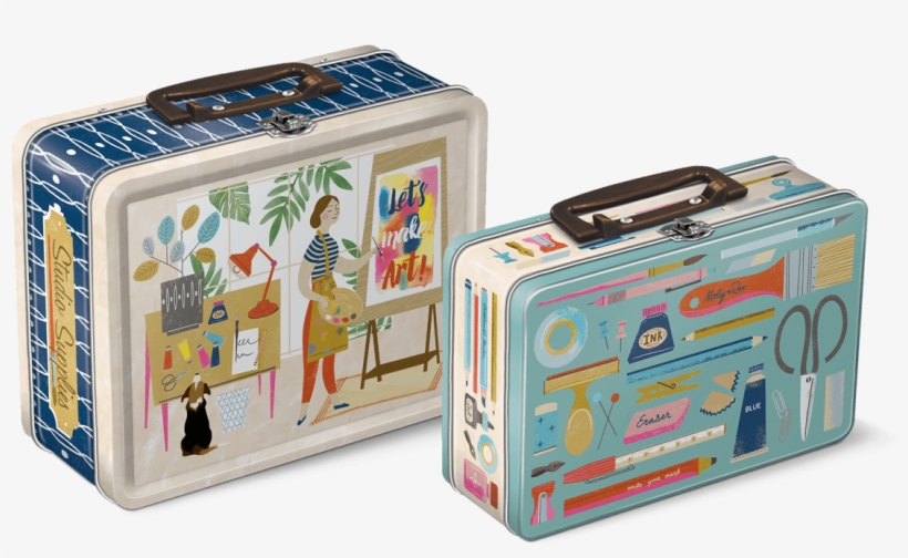 Art Lover Lunch Box Tins - Art, transparent png download
