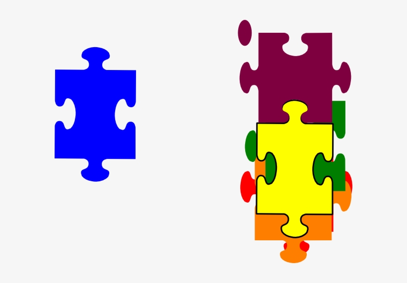 Jigsaw Puzzle Svg Clip Arts 600 X 490 Px, transparent png download