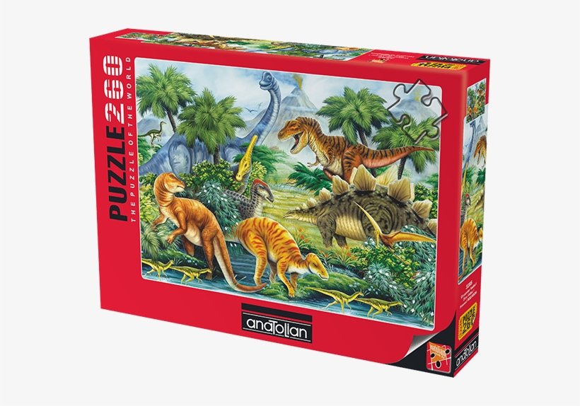 Dino Valley I 260 Pc Jigsaw Puzzle - Dino Valley I Jigsaw Puzzle (260 Pieces), transparent png download