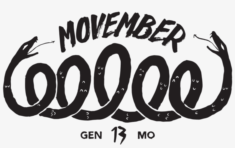 No Shave Movember Day Mustache Png - Personalized Email Design, transparent png download