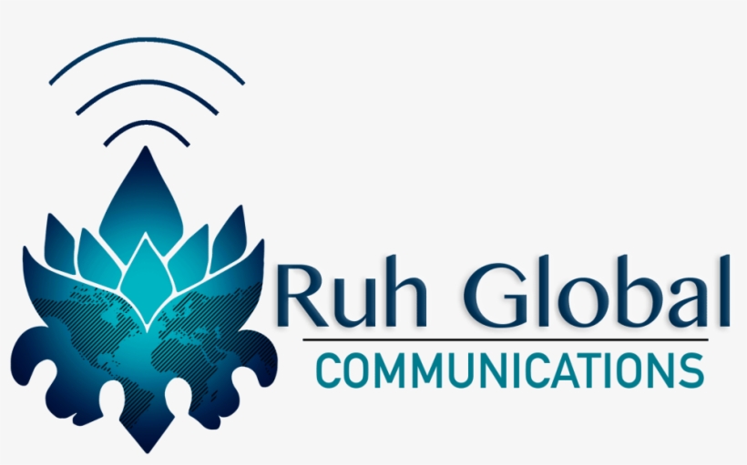 Ruh Global Communications Logo - Global, transparent png download