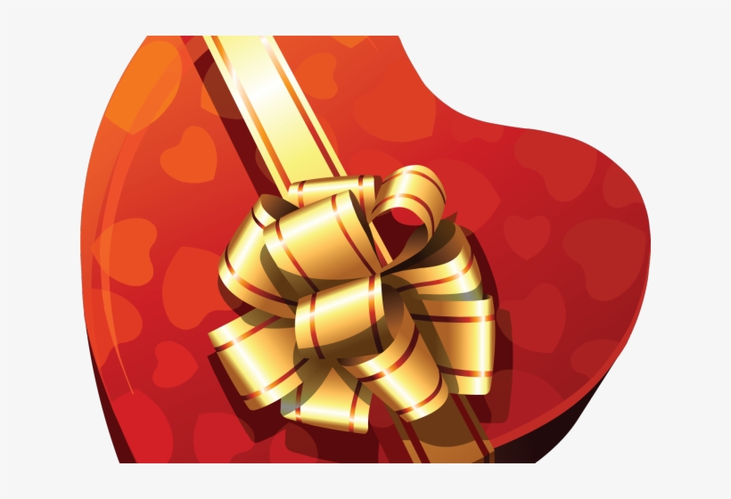Chocolate Clipart Transparent Background - Heart Chocolate Box Png, transparent png download