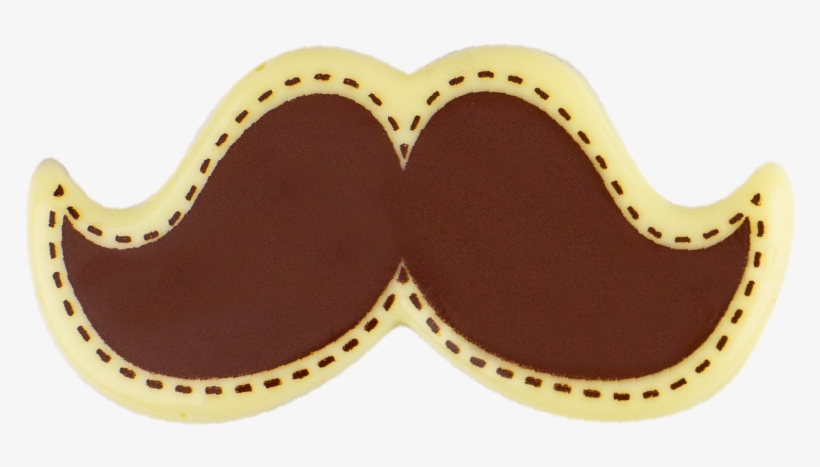 White Chocolate Mustaches - Digital Stamp, transparent png download