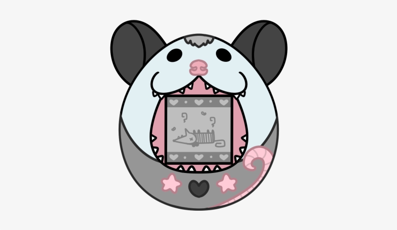 Opossum Tamagotchi - Fur, transparent png download
