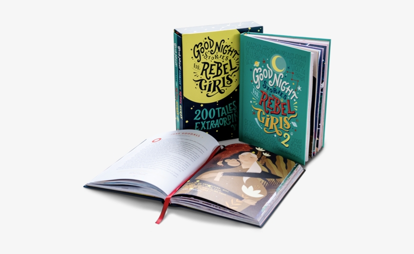 The Rebel Gift Box - Good Night Stories For Rebel Girls 2 [book], transparent png download