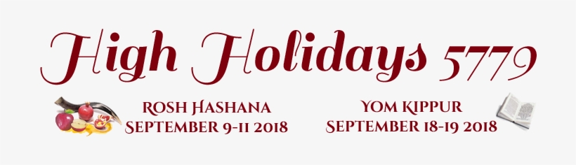 High Holidays With Chabad - Chabad Of The Venetian And Sunset Islands, transparent png download