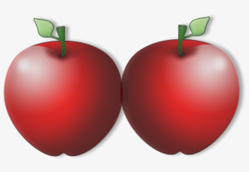 Here Is An Easy Card Template I Just Made - Apple, transparent png download