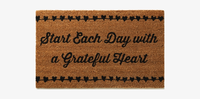 Start Each Day Welcome Mat - Deseret Book Company Start Each Day Welcome Mat, transparent png download