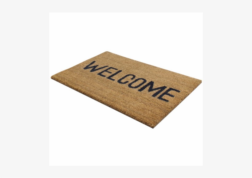 Jvl 02-424 Welcome Pvc Coir Doormat 40x70cm, transparent png download