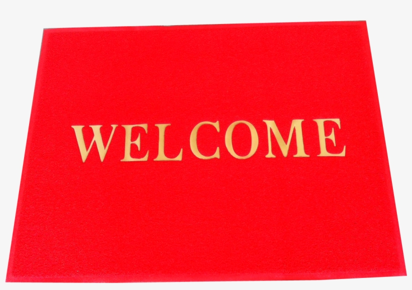 Coil Mat Inlay “welcome” - Door Mats, transparent png download