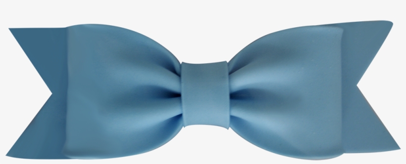 Gumpaste Bows Large Solid Light Blue - Sugar Paste, transparent png download