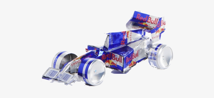 Cropped Arte Latas Red Bull Esculturas Can - Model Car, transparent png download