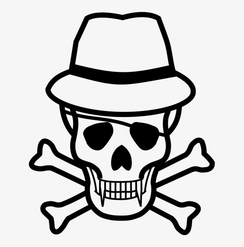 Skull And Bones Skull And Crossbones Pirate - Skull And Crossbones, transparent png download