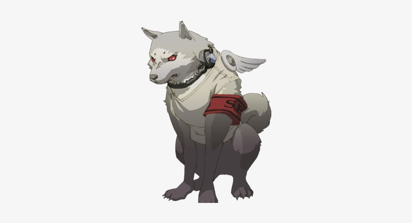 This Is My Favourite One Because He's Angry, He Should - Koromaru Persona 3 Sprite, transparent png download