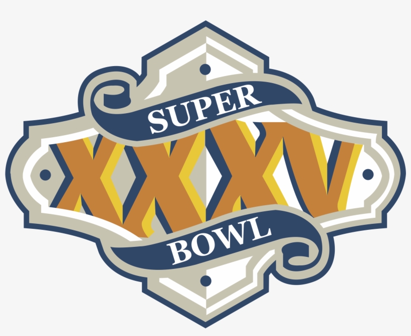 Super Bowl 2001 Logo Png Transparent - Baltimore Ravens 2x Super Bowl Champions Aluminum License, transparent png download