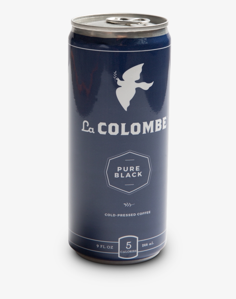 La Colombe Pure Black - La Colombe - Pure Black Cold Pressed Coffee - 9 Oz., transparent png download