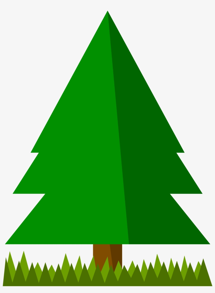 This Free Icons Png Design Of Spruce With Grass, transparent png download
