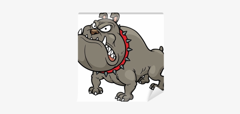 Vector Illustration Of Angry Dog Wall Mural • Pixers® - Dog, transparent png download