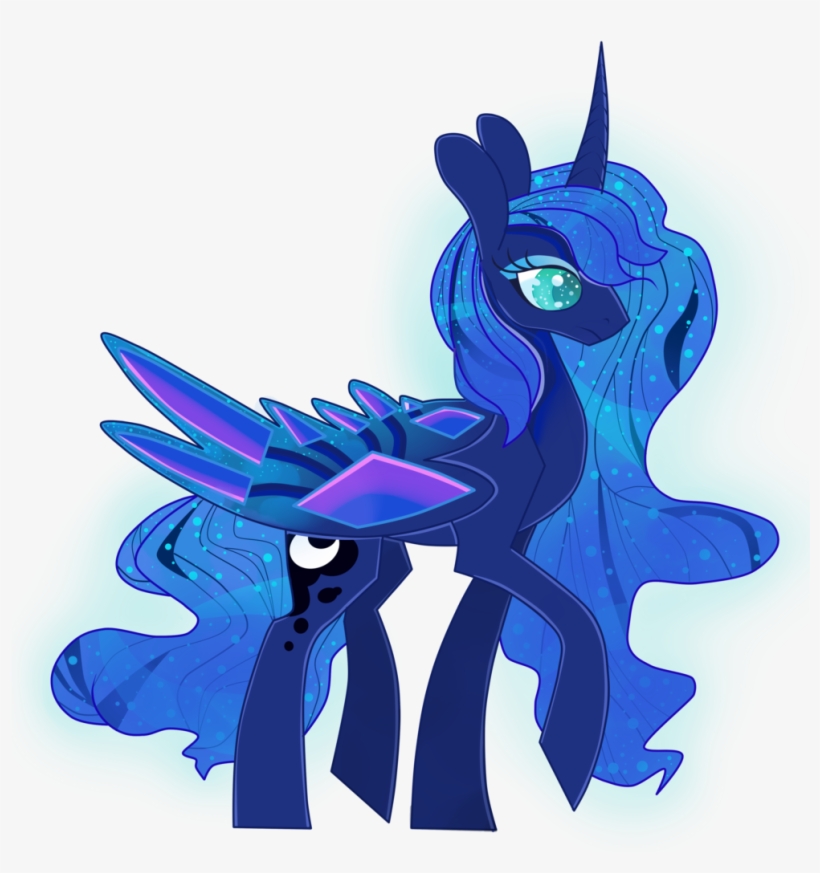 Eyeshadow, High Res, Princess Luna, Safe, Simple Background, - Cartoon, transparent png download