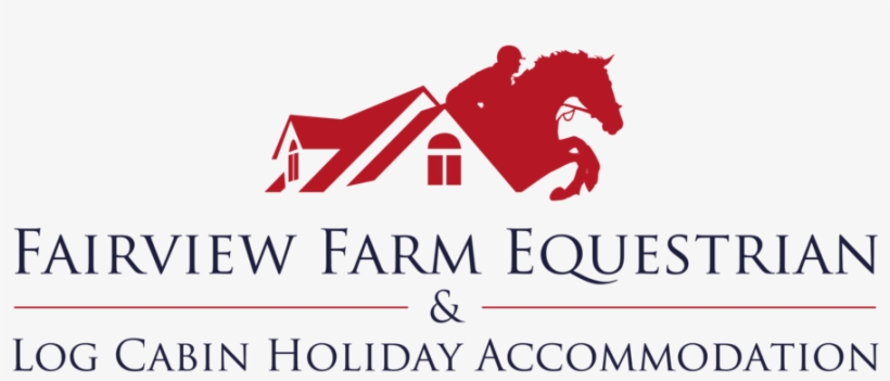 Robin's Den Log Cabin Fairview Farm Equestrian & Log, transparent png download