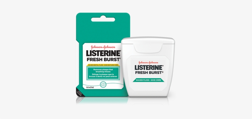 Listerine® Fresh Burst® Floss - Listerine, transparent png download