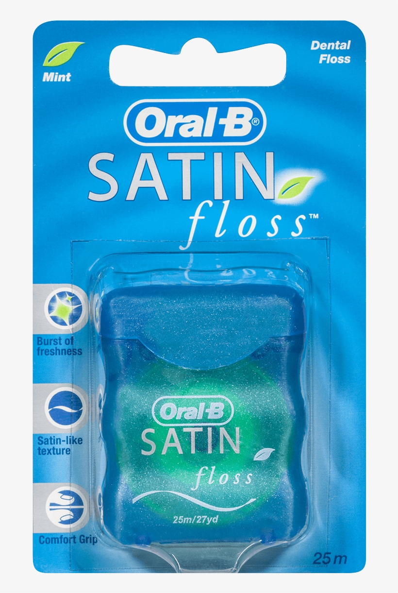 Oral-b Satin Floss 25m, transparent png download