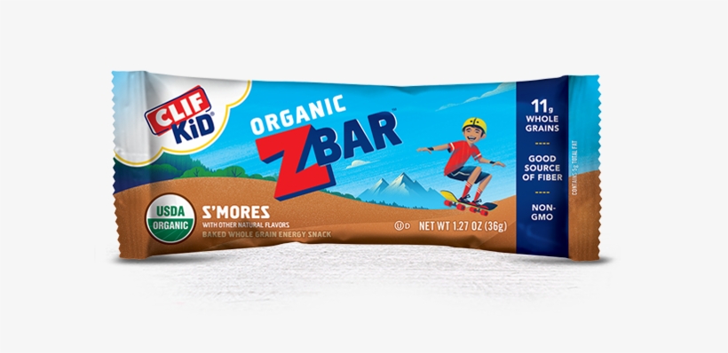 S'mores Packaging - Clif Z Bar Iced Oatmeal Cookie, transparent png download