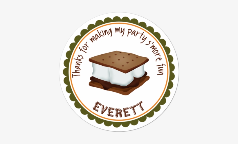 Kids Camping Party Thank You Tag, transparent png download