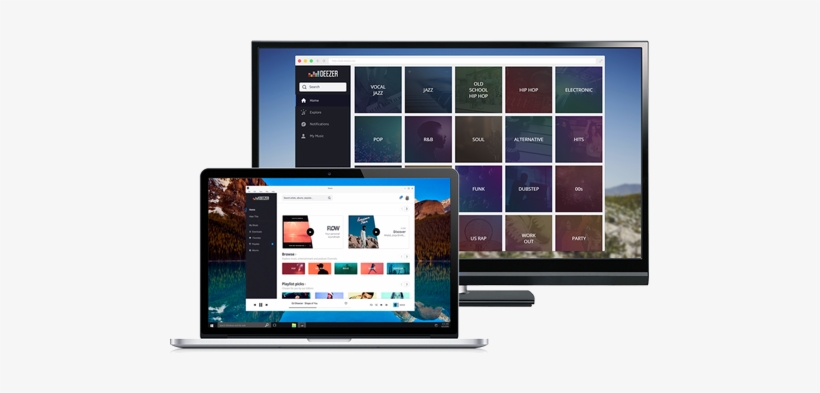 Deezer In Your Browser - Computer, transparent png download